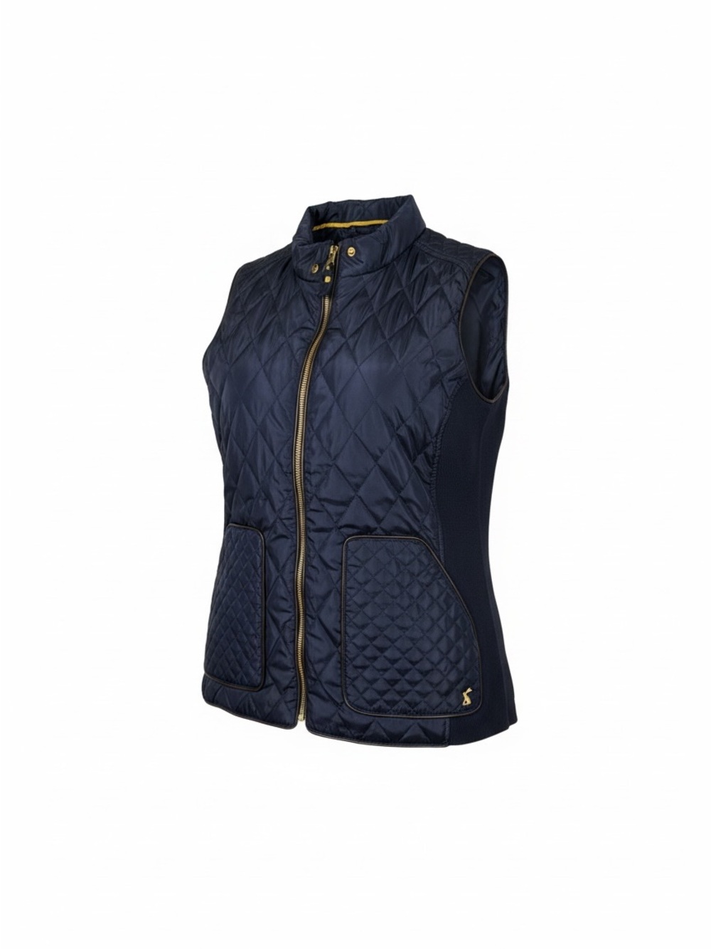 Joules Navy Blue Braemar Quilted Vest Gilet US 10